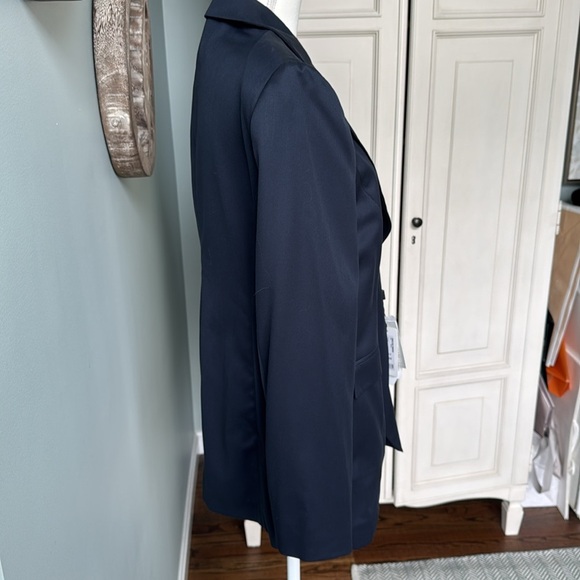 NWT Armani Collezioni Navy Women's Blazer size 16 - Picture 5 of 8